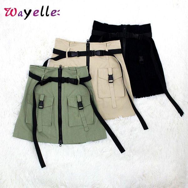 skirts safari style mini chic buckle streetwear summer high waist punk pocket bud skirt womens, Black
skirts safari style mini chic buckle streetwear summer high waist punk pocket bud skirt womens, Black
