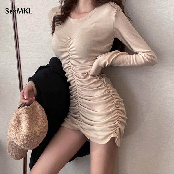 women bodyocn dresses 2021 fashion long sleeve winter black short dress korean clothes slim elegant mini club party casual, Black;gray
women bodyocn dresses 2021 fashion long sleeve winter black short dress korean clothes slim elegant mini club party casual, Black;gray