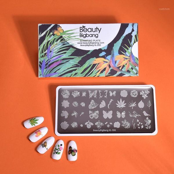 beauty bigbang nail stamping plates nature flower butterfly bird theme image stainless steel art template xl-0951, White
beauty bigbang nail stamping plates nature flower butterfly bird theme image stainless steel art template xl-0951, White