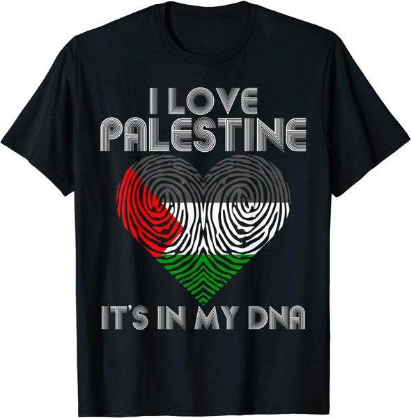 men's t-shirts i love palestine & gaza it's in my dna for palestinian flag t-shirt, White;black
men's t-shirts i love palestine & gaza it's in my dna for palestinian flag t-shirt, White;black