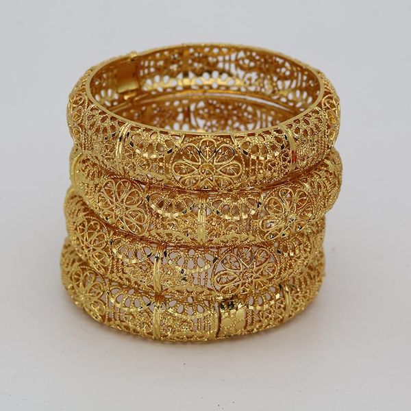 bangle 4pcs / lot saudi arabic gold color bracelets for women 24k african bangles ethiopian africa wedding jewelry gifts, Black
bangle 4pcs / lot saudi arabic gold color bracelets for women 24k african bangles ethiopian africa wedding jewelry gifts, Black