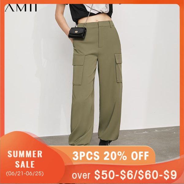 women's pants & capris amii minimalism summer fashion for women solid straight shirring trousers causal 12140566, Black;white
women's pants & capris amii minimalism summer fashion for women solid straight shirring trousers causal 12140566, Black;white