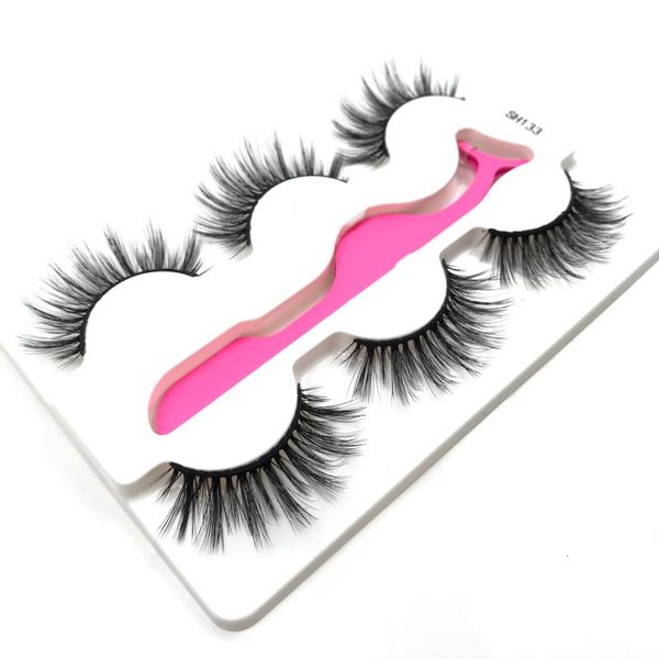3/5/7 pairs 3d mink eyelashes makeup natural long false dramatic lashes extension handmade fake eyelash maquiagem
3/5/7 pairs 3d mink eyelashes makeup natural long false dramatic lashes extension handmade fake eyelash maquiagem
