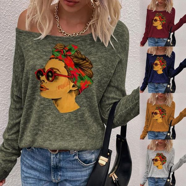 women's sweaters women long-sleeved fashion shirt sweater elegant off-shoulder letter printed blouses shirts multicolor, White;black
women's sweaters women long-sleeved fashion shirt sweater elegant off-shoulder letter printed blouses shirts multicolor, White;black