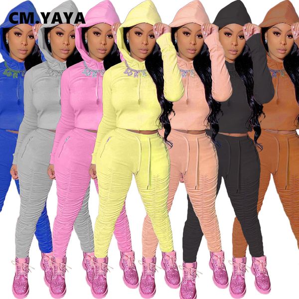 activewear womens set hooded sweatshirt staed ruched jogger pant set sporty trasuit fitness two piece set outfitsby air, White
activewear womens set hooded sweatshirt staed ruched jogger pant set sporty trasuit fitness two piece set outfitsby air, White
