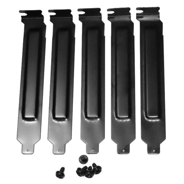 black hard metal steel pci slot covers bracket with screws full profile expansion dust filter blanking plate for computer cables & connector
black hard metal steel pci slot covers bracket with screws full profile expansion dust filter blanking plate for computer cables & connector