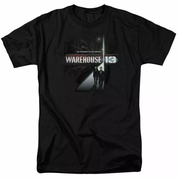 warehouse 13 the unknown t shirt licensed sci-fi tv show classic tee new black, White;black
warehouse 13 the unknown t shirt licensed sci-fi tv show classic tee new black, White;black