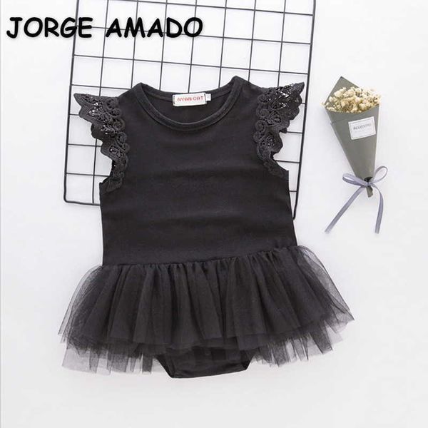 summer baby girls bodysuits lace sleeveless romper tutu white black born girl clothes e2345 210610, Blue
summer baby girls bodysuits lace sleeveless romper tutu white black born girl clothes e2345 210610, Blue