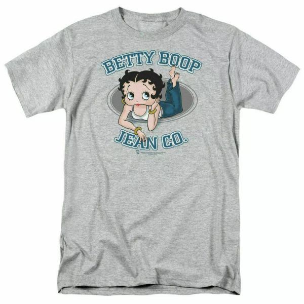 Betty Boop Jean Co T Shirt Mens Licensed Cartoon Merchandise Classic TV Gray, White;black
Betty Boop Jean Co T Shirt Mens Licensed Cartoon Merchandise Classic TV Gray, White;black