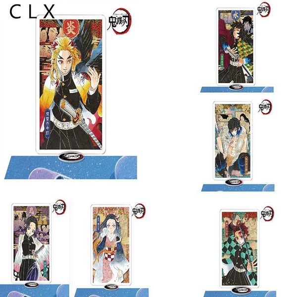 keychains 15cm anime demon slayer kimetsu no yaiba figure acrylic stand model toys rengoku kyoujurou action figures decoration, Silver
keychains 15cm anime demon slayer kimetsu no yaiba figure acrylic stand model toys rengoku kyoujurou action figures decoration, Silver