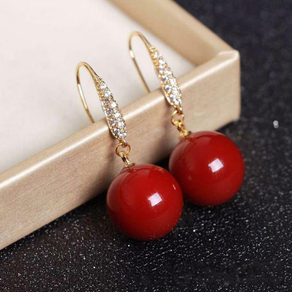 dangle & chandelier natural deep-sea organic ruby earrings 14k gold drop women red round 14mm beads fine jewelry with certificate, Silver
dangle & chandelier natural deep-sea organic ruby earrings 14k gold drop women red round 14mm beads fine jewelry with certificate, Silver