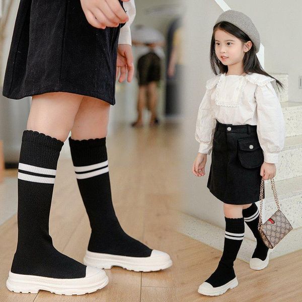 spring and winter girls over knee high boots princess knitted children fashion warm plus fur shoes, Black;grey
spring and winter girls over knee high boots princess knitted children fashion warm plus fur shoes, Black;grey
