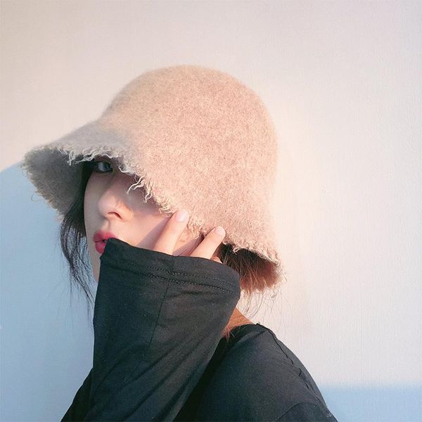 wide brim hats k71 fisherman hat for women autumn and winter wool wild fashion ins style literary ulzzang pot sun multi color, Blue;gray
wide brim hats k71 fisherman hat for women autumn and winter wool wild fashion ins style literary ulzzang pot sun multi color, Blue;gray
