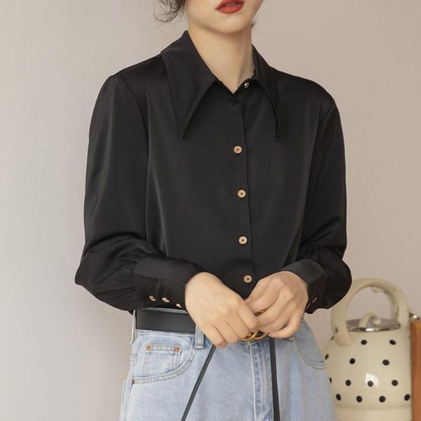 women's blouses & shirts womens and office lady black white chiffon elegant female casual loose blusas mujer
women's blouses & shirts womens and office lady black white chiffon elegant female casual loose blusas mujer