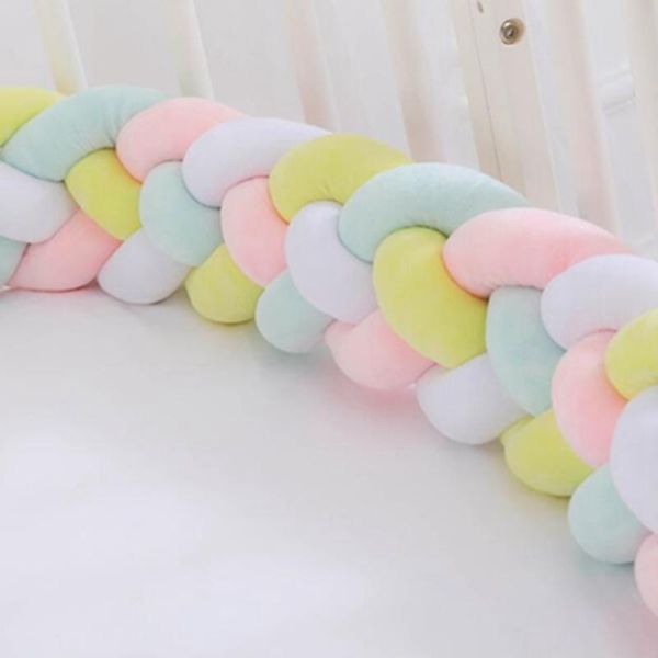 bedding sets 1pc 1m/2.2m/3m/4m born bed bumper long knotted 4 braid pillow cot knot crib infant room decor comfortable protector
bedding sets 1pc 1m/2.2m/3m/4m born bed bumper long knotted 4 braid pillow cot knot crib infant room decor comfortable protector