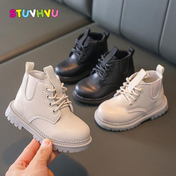 fashion girls boots 2021 autumn and winter children' leather plus velvet warm baby booties toddler kids shoes, Black;grey
fashion girls boots 2021 autumn and winter children' leather plus velvet warm baby booties toddler kids shoes, Black;grey