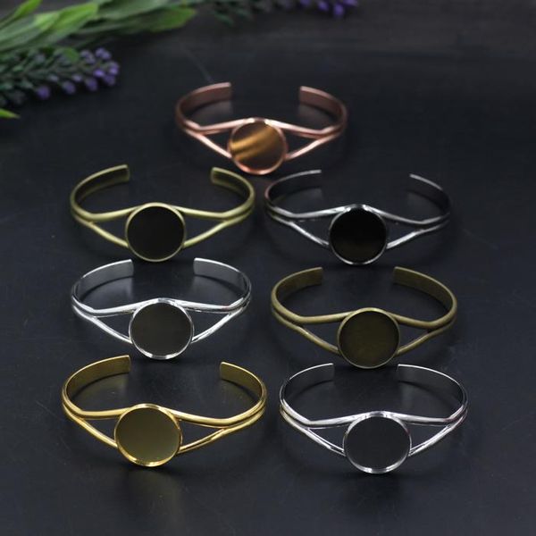 65mm fit 20mm 25mm cabochon silver blank base jewelry rose gold bracelet tray bezel bronze wristband setting bangle, Black
65mm fit 20mm 25mm cabochon silver blank base jewelry rose gold bracelet tray bezel bronze wristband setting bangle, Black