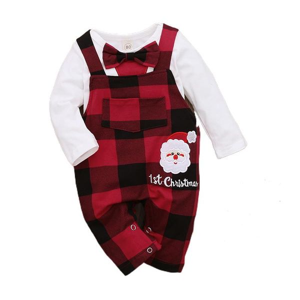 clothing sets baby boys girls romper and trousers christmas suit cartoon santa claus print jumpsuit plaid suspender pants, 0-12months, White
clothing sets baby boys girls romper and trousers christmas suit cartoon santa claus print jumpsuit plaid suspender pants, 0-12months, White