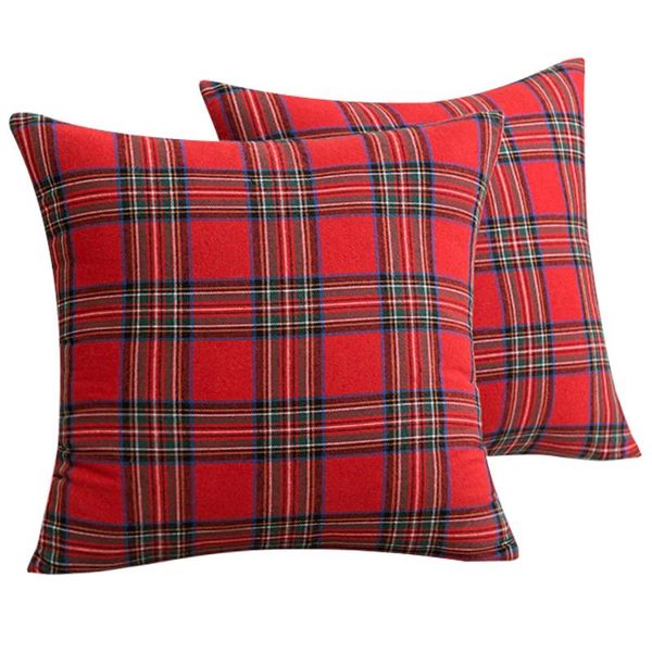 cushion/decorative pillow 45x45cm christmas pillowcase square cushion cover plaid print case sofa seat bed throw vintage brand
cushion/decorative pillow 45x45cm christmas pillowcase square cushion cover plaid print case sofa seat bed throw vintage brand