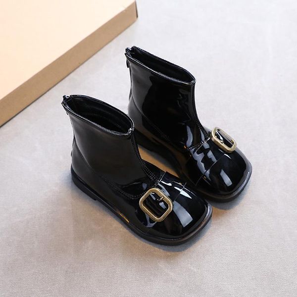 boots children' square toe short 2021 autumn and winter side zipper princess girls shoes, Black;grey
boots children' square toe short 2021 autumn and winter side zipper princess girls shoes, Black;grey