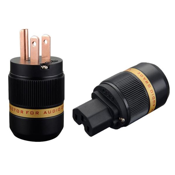 smart power plugs viborg vm501+vf501 pure copper no plated us plug audio connector iec diy cord cable
smart power plugs viborg vm501+vf501 pure copper no plated us plug audio connector iec diy cord cable