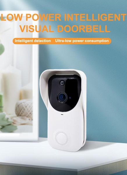 doorbells 1080p wifi video doorbell wireless home security door camera mini intercom 2-way audio pir motion detection night vision
doorbells 1080p wifi video doorbell wireless home security door camera mini intercom 2-way audio pir motion detection night vision