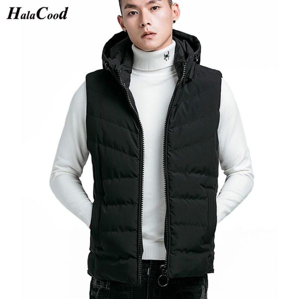 men's vests halacood brand winter warm sleeveless vest men cotton hooded jacket male zipper waistcoat for autumn gilet homme, Black;white
men's vests halacood brand winter warm sleeveless vest men cotton hooded jacket male zipper waistcoat for autumn gilet homme, Black;white
