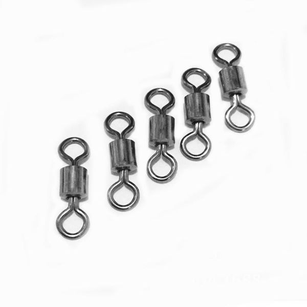 50/100pcs bearing swivel fishing connector 1#-14# barrel rolling solid rings for fishhook lure link accessories hooks
50/100pcs bearing swivel fishing connector 1#-14# barrel rolling solid rings for fishhook lure link accessories hooks