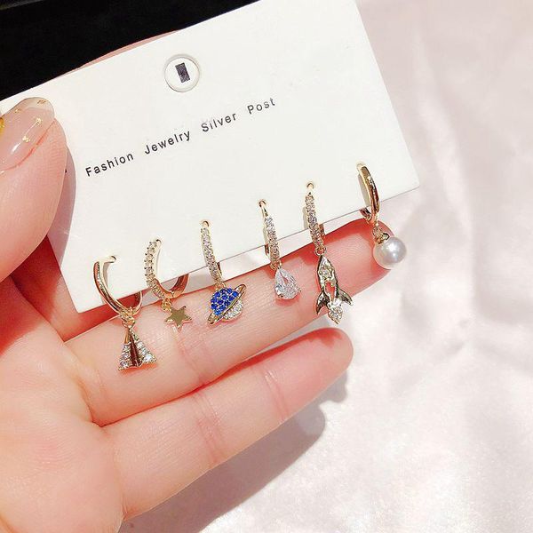 hoop & huggie fashion geometric gold pearl circle earrings sets star aircraft for women girls jewelry 2021, Golden;silver
hoop & huggie fashion geometric gold pearl circle earrings sets star aircraft for women girls jewelry 2021, Golden;silver