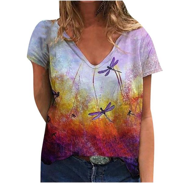 women's t-shirt 3d floral print women t shirts casual short sleeve loose tee fashion street ladies v-neck summer plus size 2021, White
women's t-shirt 3d floral print women t shirts casual short sleeve loose tee fashion street ladies v-neck summer plus size 2021, White