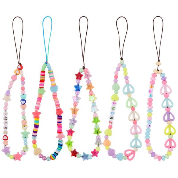 beaded, strands mobile phone chain strap lanyard colorful soft pottery resin beads rope for cell case hanging cord women, Black
beaded, strands mobile phone chain strap lanyard colorful soft pottery resin beads rope for cell case hanging cord women, Black