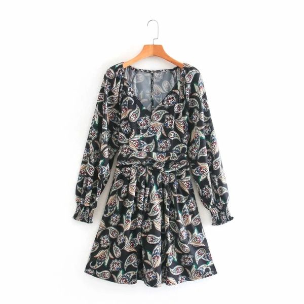 women vintage cashew printing v-neck slim mini dress casual femme long sleeve clothes vestido d6623 210430, Black;gray
women vintage cashew printing v-neck slim mini dress casual femme long sleeve clothes vestido d6623 210430, Black;gray