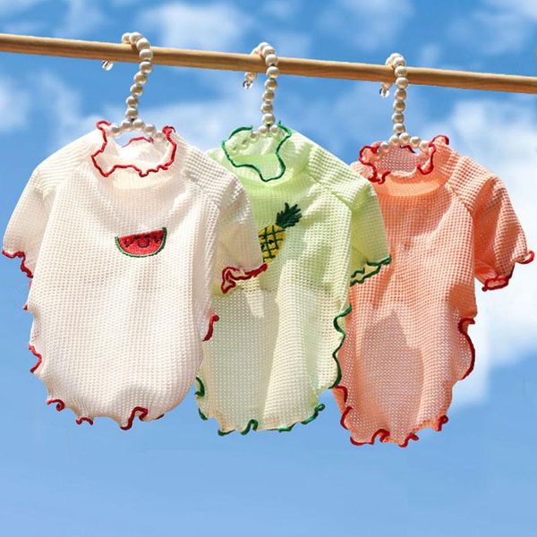 dog apparel summer fruit print clothes small dogs cats t-shirt puppy bottom shirt pretty clothing pet comfortable solid color
dog apparel summer fruit print clothes small dogs cats t-shirt puppy bottom shirt pretty clothing pet comfortable solid color