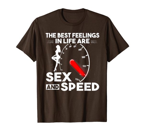 the feelings in life are and speed awesome mechanic t-shirt, White;black