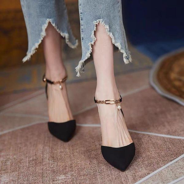 dress shoes 2021 design women's shoes,comfortable high heels,chain french style,pointed toe,female footware,black,pink,dropp
dress shoes 2021 design women's shoes,comfortable high heels,chain french style,pointed toe,female footware,black,pink,dropp