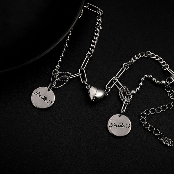 ,bracelet the trend of tiktok accessories, creative magnet attraction, suction lovers bracelet one pair jitter with the same paragraph., Golden;silver
,bracelet the trend of tiktok accessories, creative magnet attraction, suction lovers bracelet one pair jitter with the same paragraph., Golden;silver