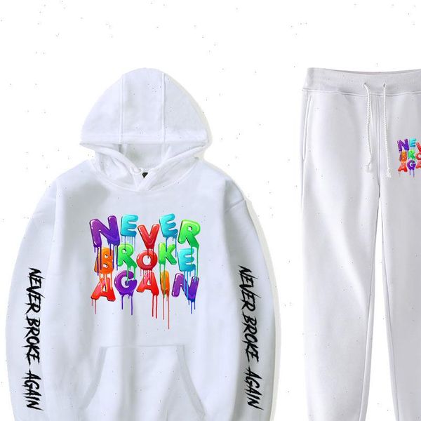 youngboy never broke again womens tracksuits fashion long sleeved hooded sweater 2pcs women men tracksuit hoodies pants hip hop sports, Gray
youngboy never broke again womens tracksuits fashion long sleeved hooded sweater 2pcs women men tracksuit hoodies pants hip hop sports, Gray