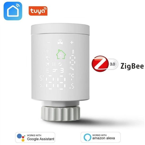 smart home control 2021 zigbee 3.0 thermostatic radiator valve for heating remote tuya app system programmable support alexa
smart home control 2021 zigbee 3.0 thermostatic radiator valve for heating remote tuya app system programmable support alexa