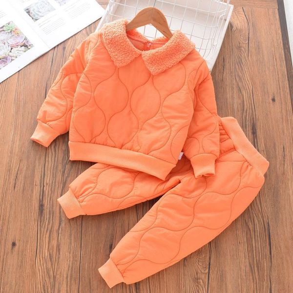 clothing sets girls boys suit coat+pants cotton 2pcs/sets 2021 classic winter autumn thicken uniforms outfits warm kid children, White
clothing sets girls boys suit coat+pants cotton 2pcs/sets 2021 classic winter autumn thicken uniforms outfits warm kid children, White