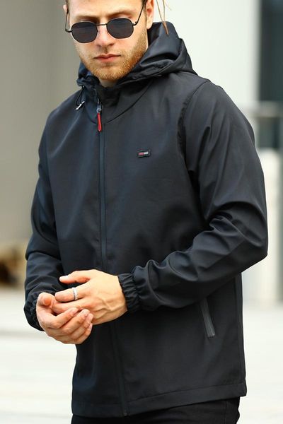 men's jackets male black in-lined waterproof hooded pocket raincoat-windbreaker jacket, Black;brown
men's jackets male black in-lined waterproof hooded pocket raincoat-windbreaker jacket, Black;brown