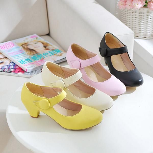 dress shoes big size 34-43 2021 spring & autumn women fashion solid pu med heels buckle strap pumps 4 colors, Black
dress shoes big size 34-43 2021 spring & autumn women fashion solid pu med heels buckle strap pumps 4 colors, Black