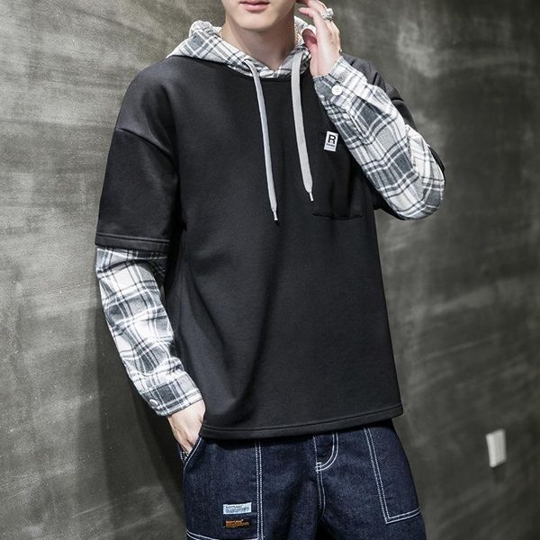 men's hoodies & sweatshirts sweatshirt autumn 2021 korean trend man casual wild loose long-sleeved jacket men clothing, Black
men's hoodies & sweatshirts sweatshirt autumn 2021 korean trend man casual wild loose long-sleeved jacket men clothing, Black