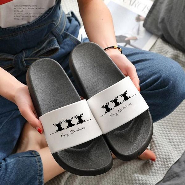 slippers beach flip flops summer bathroom non slip slides women indoor merry christmas, Black
slippers beach flip flops summer bathroom non slip slides women indoor merry christmas, Black