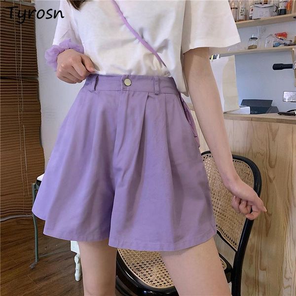 women's shorts women solid loose casual high waist elegant temperament all-match pleated tender sweet ulzzang students wide leg trouser, White;black
women's shorts women solid loose casual high waist elegant temperament all-match pleated tender sweet ulzzang students wide leg trouser, White;black