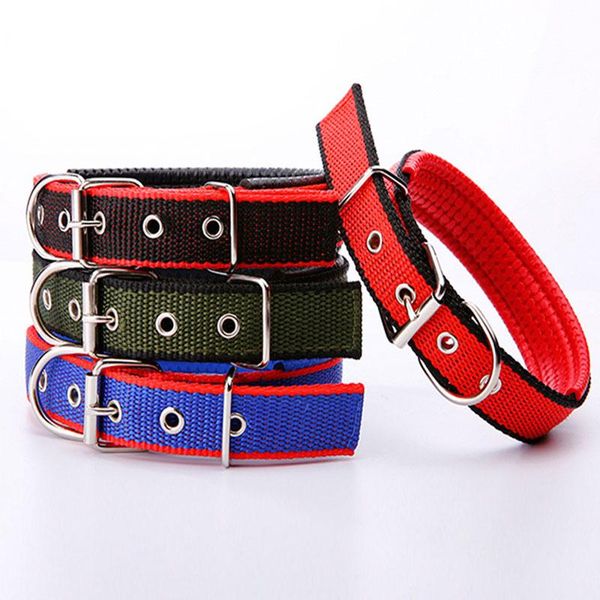 dog collars & leashes universal pet nylon soft adjustable comfortable supplies bicolor
dog collars & leashes universal pet nylon soft adjustable comfortable supplies bicolor