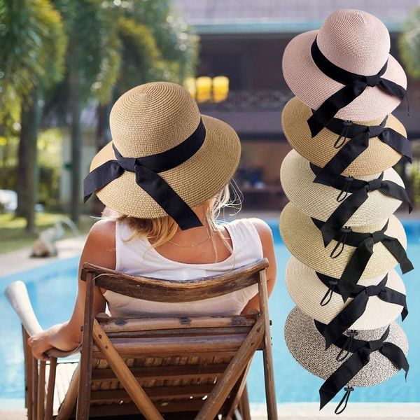 cycling caps & masks ladies dome beach hat solid color outdoor summer sunshade sun holiday fashion dress sombrero de playa, Black
cycling caps & masks ladies dome beach hat solid color outdoor summer sunshade sun holiday fashion dress sombrero de playa, Black