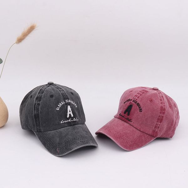 new embroidered letter a cotton sports leisure curved eaves duck tongue hat, Yellow
new embroidered letter a cotton sports leisure curved eaves duck tongue hat, Yellow