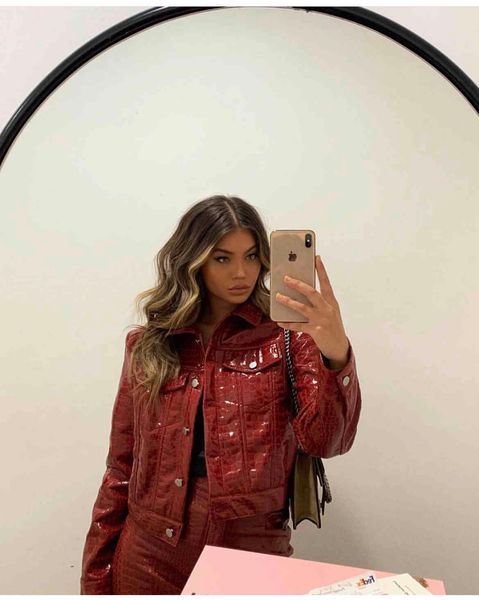 women's jackets this is the red fabric from coat suit that i like in a look 9e10, Black;brown
women's jackets this is the red fabric from coat suit that i like in a look 9e10, Black;brown