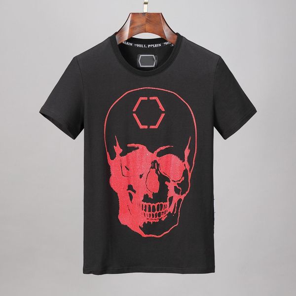 designer mens skull diamond t shirts short sleeve brand spring and summer high o-neck quality skulls tshirt tees p0113, White;black
designer mens skull diamond t shirts short sleeve brand spring and summer high o-neck quality skulls tshirt tees p0113, White;black