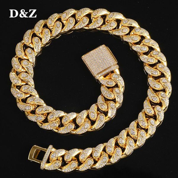 d&z 19mm cashew flowers shape cuban link chain prong with drop stones box buckle fashion 18inch necklace hip hop jewelry chains, Silver
d&z 19mm cashew flowers shape cuban link chain prong with drop stones box buckle fashion 18inch necklace hip hop jewelry chains, Silver